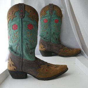 Laredo Women's Floral Western Boots